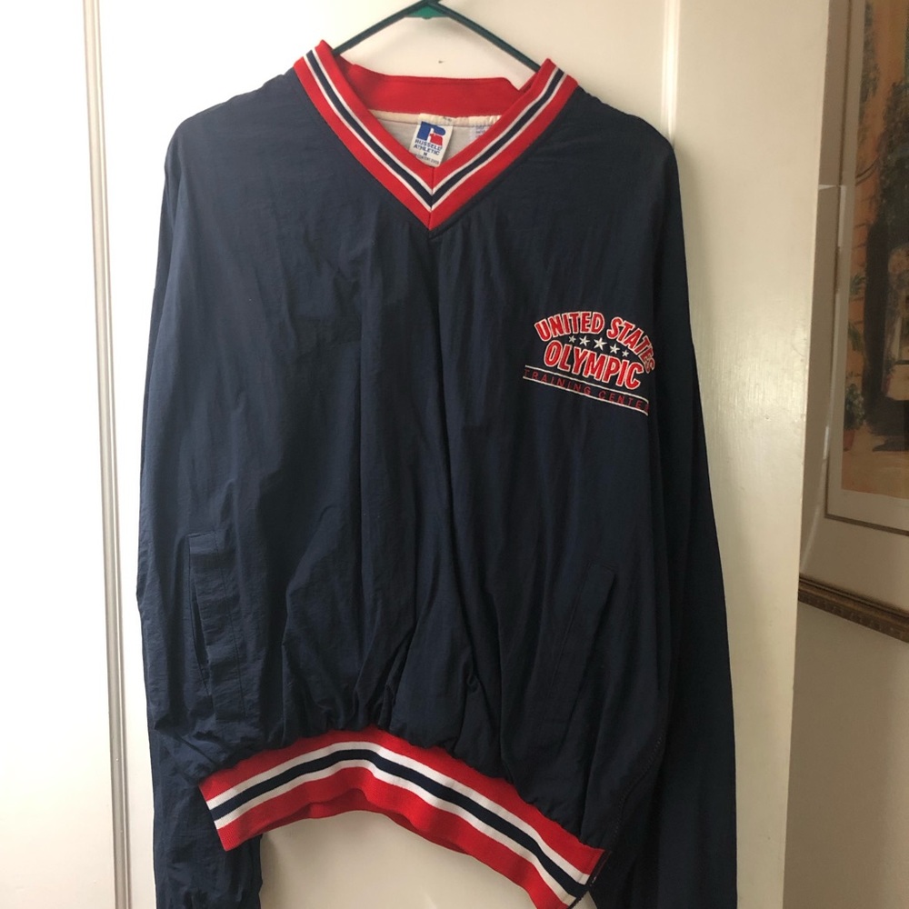 Olympic training pullover shell